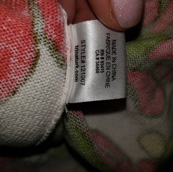 Trina Turk floral cardigan - Picture 2 of 5